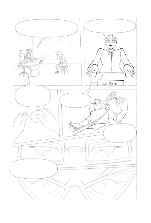 Illustration manga couleur réalisée par un élève du cours de dessin Edumanga à Vélizy-Villacoublay